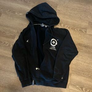 Vintage LRG (06) black zip up hoodie